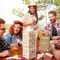 Beeveer 80 Pcs Wedding Guest Book Alternative Wooden Block Guest Book for Wedding Sign in Bridal Shower Decoration Wooden Block Bridal Shower Game for Sign in, Reception(Boho)